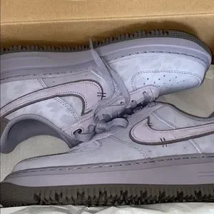Providence purple AF1 size 8.5 mens 10 womens Nike Air Force 1 Luxe Providence Purple- Men main image 4